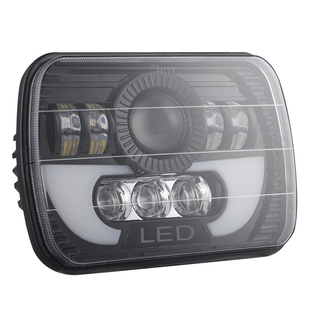 ڵ Ʈ SUV 簢 Hi-Lo LED Ʈ, 7x6, 5x7 ġ, 300W